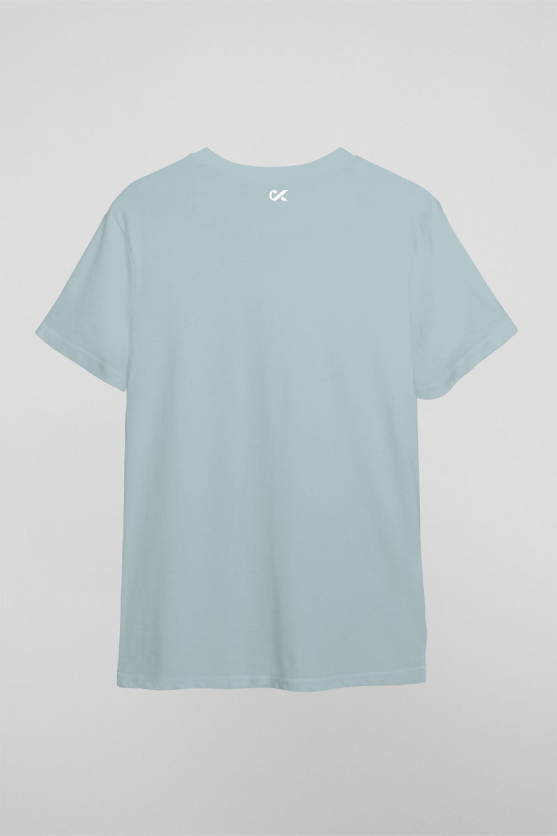 F Cancer Classic Script Tee - Blue