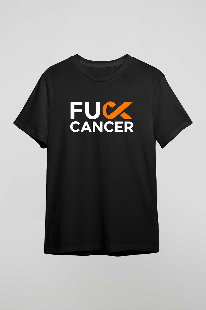 F Cancer Stacked Logo Tee - Leukemia