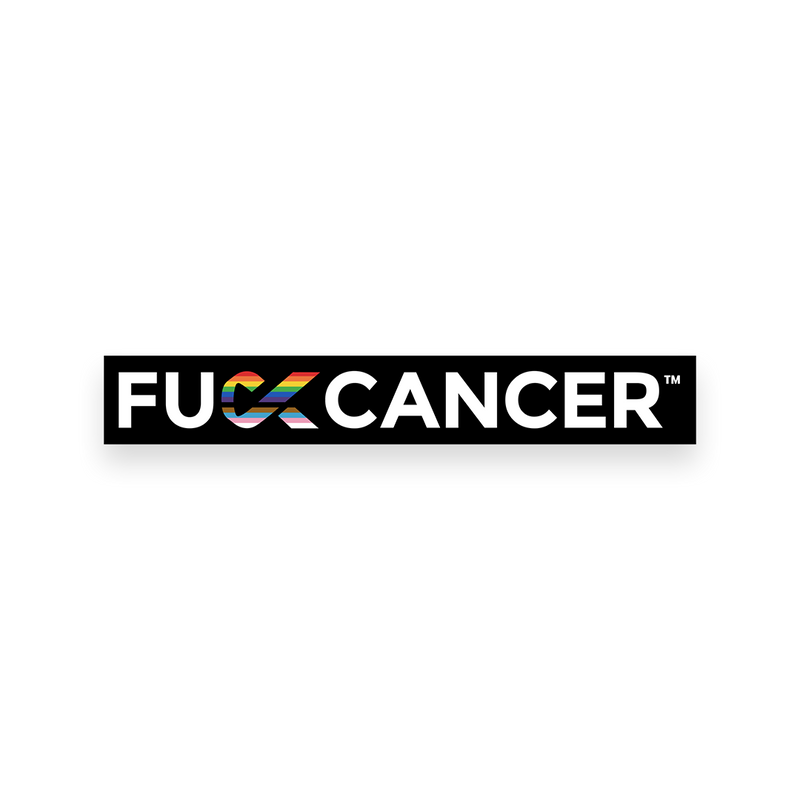 F Cancer Logo Sticker Pack