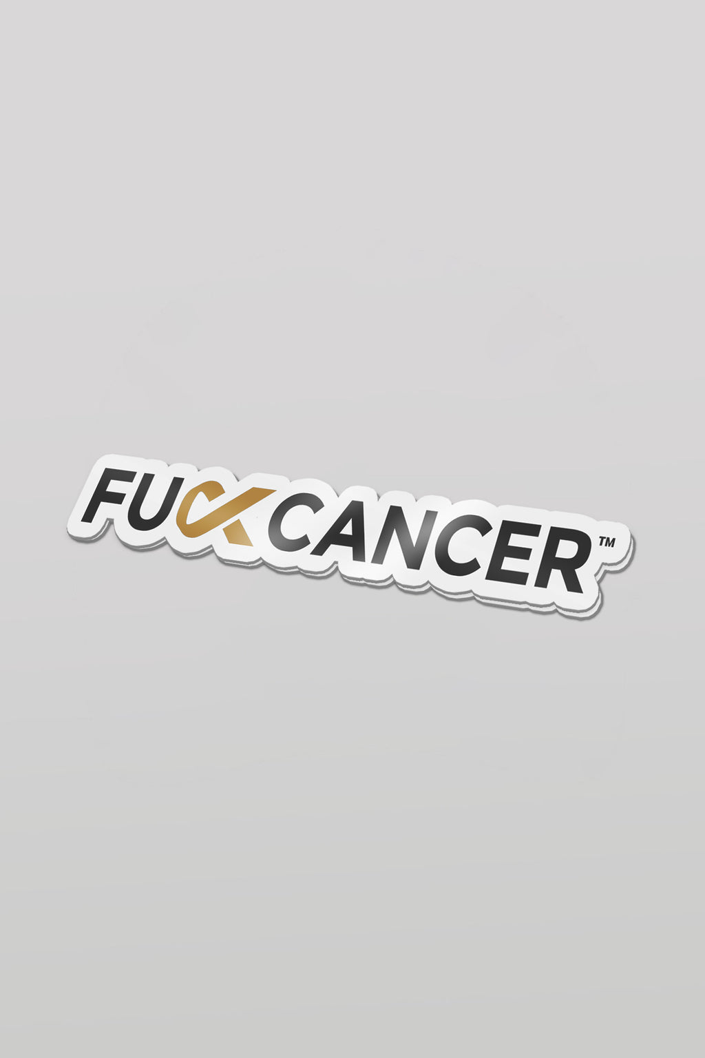F Cancer Logo Sticker Pack